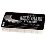 ROCK HARD NAIL XTENSIONS (500) CLEAR ART