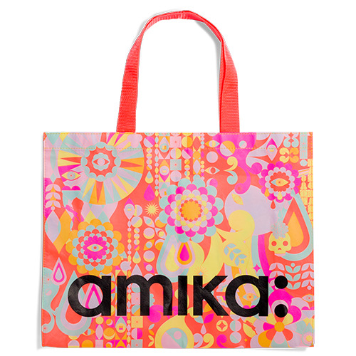 Amika Reusable Salon Bag Full Sized Signature Print