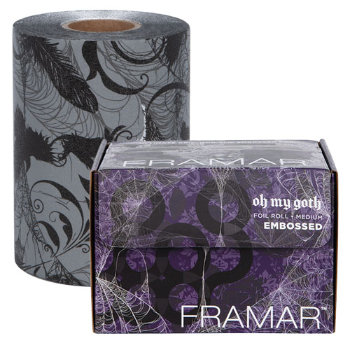 Framar Distributor FOIL:Oh My Goth Embossed Roll - Medium - 320 ft