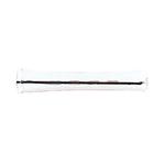 Dannyco White Long Concave Rods (12) CWR-L-WHC
