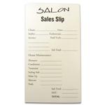 Allen Print Salon Service And Sales Slip