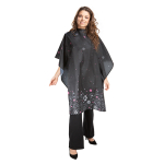 Dannyco 270-BLC Black with Pink Cutting Cape