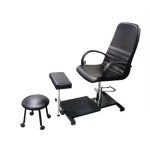 Golden Devon D-22302 pedicure Chair with stool (Black)