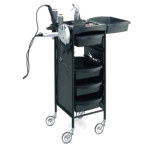 Golden Devon Metal Trolley QA-0009 (Black)