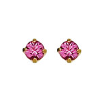 Inverness October Rose Tiffany Earring 3mm 24KT GP #90