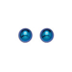 Inverness 4mm Ball Titanium Anodized #525 Earring