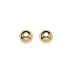 Inverness 3mm Ball 24KT GP #10 Earring
