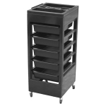 Lanvain Jenga Black Roller Trolley A-141