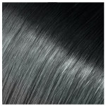 Babe Tape-In Hair Extensions 18in Straight Sasha (Color Ombre 1B/Silver)