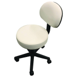 MS01 WHITE ESTHETIC STOOL GOLDEN DEVON