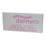 PAPER-3C END WRAPS 2.5" X 4" DANNYCO