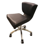 GD5811 PEDICURE STOOL BLACK GOLDEN DEVON