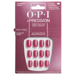 OPI xPRESS/ON Cranberry Cosmo Short Square Press-On Nails 30/PK