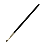 BLACK #6 FLAT GEL SCULPTING BRUSH ENVOGU