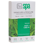 BCP Spa Manicure & Pedicure Packette Box- Tingling Mint + CBD