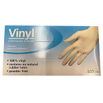 Filta Clear Vinyl Gloves - Small