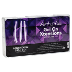 Artistic Nail Design Gel On Xtensions Soft Gel Nail Tips