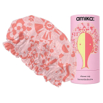 Amika Pink Signature Print Shower Cap