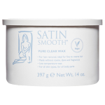 Satin Smooth Pure Clear Butter Soft Wax 14oz