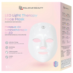 Relaxus Beauty LED Light Therapy Face Mask