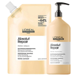 L'Oréal Professionnel Serie Expert Absolut Repair Shampoo Large Refill Bundle (20% Savings)