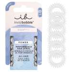 invisibobble Power Hair Tie - Crystal Clear (6-pack)