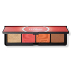 Smashbox Coral Saturation Halo Sculpt + Glow Contour, Blush + Highlighter Palette With Vitamin E