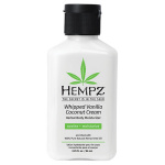 Hempz Whipped Vanilla Coconut Cream Herbal Body Moisturizer 2.25oz