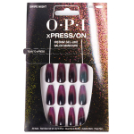 OPI xPRESS/ON Swipe Night Long Tip Press-On Nails 30/PK