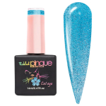 Tickled Pinque Cat Eye Color Gel Glass Slipper
