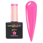 Tickled Pinque Glow Color Gel Pink Frost