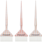 Framar Peach Please Big Daddy extra-wide color brush set, three pack