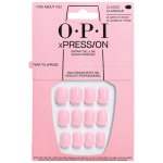 OPI xPRESS/ON Mod About It classic press-on nails, light pink extra-short almond press-on nails, 30 per pack