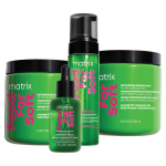 Matrix Food For Soft XXL Sweet Treatment Offer bundle: hydrating mask, multi-use oil serum, Big 'N Soft volumizing mousse, plus a free mask
