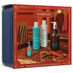 Moroccanoil Repair Holiday Gift Set with Moisture Repair shampoo, conditioner, and Moroccanoil Treatment