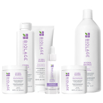 Biolage Hydra Source Large Offer with hydrating shampoo, conditioning balm, deep treatment mask, and serum