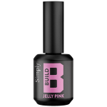en Vogue Simply Jelly Pink building gel, translucent bubblegum-pink HEMA-free hard gel, CBS System, 15ml