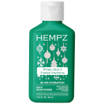 Hempz Winter Mint and Frosted Cranberry body moisturizer bottle for holiday gifting