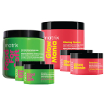 Matrix Mini Masks Bundle Food For Soft and Glow Mania treatment masks