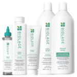 Biolage Scalp Sync Cool Mint Retail Offer with purifying concentrate, cooling shampoo, and conditioner