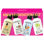Hempz Mini Hydration Kit Core set of four mini body moisturizers