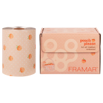 Framar Peach Please embossed foil roll, 320 feet in dispenser box