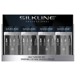 Silkline mini tweezer set retail display holding sixteen tweezer sets