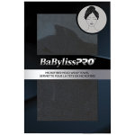 BaBylissPro microfibre head wrap towel in black