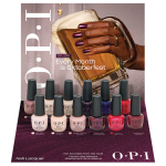 OPI "The Vault" Collection Nail Lacquer Display 12pc