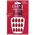 OPI xPRESS/ON Big Apple Red Extra Short Almond Press-On Nails 30/PK