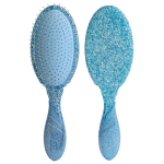 Wet Brush Winter Tinsel Pro Detangler brush in blue glitter