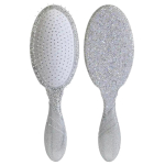 Wet Brush Winter Tinsel Pro Detangler brush in silver glitter