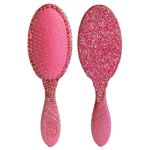 Wet Brush Winter Tinsel Pro Detangler brush in pink glitter