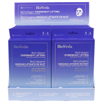 Relaxus Beauty BioVeda BioCollagen Hydrogel Face Mask counter display with 12 masks